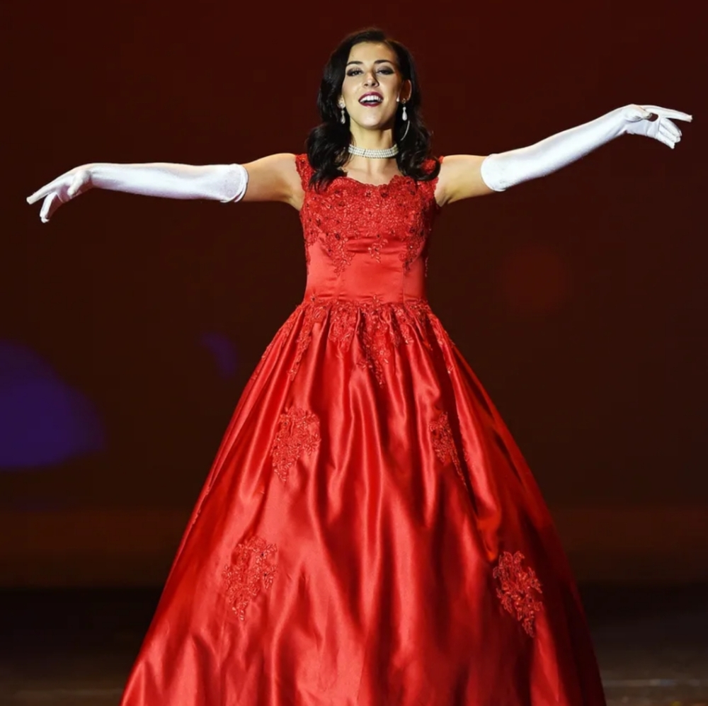 Red Ball Gown